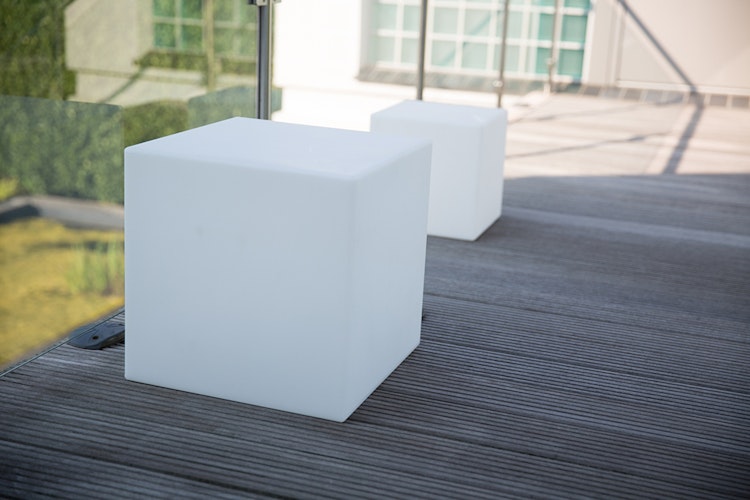 8 seasons design LED-Dekoleuchte Shining Cube (WW), verschiedene Größen und Farben