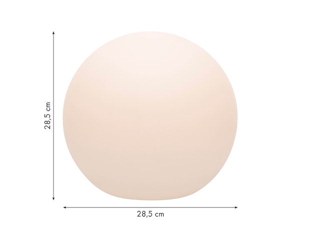 8 seasons design LED-Kugelleuchte Shining Globe (WW), verschiedene Größen und Farben
