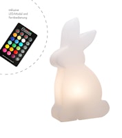 8 seasons design LED-Dekoleuchte Shining Rabbit 50 cm (RGB)