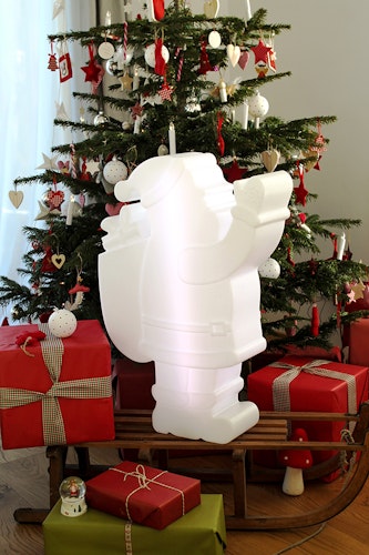 8 seasons design LED-Dekoleuchte Shining Santa H 78 cm cm (RGB)