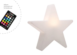 8 seasons design LED-Dekoleuchte Shining Star (RGB), verschiedene Größen