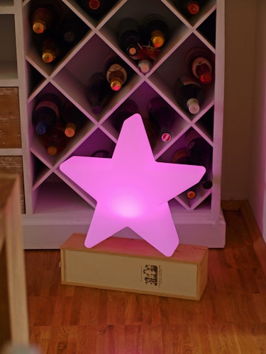 8 seasons design LED-Dekoleuchte Shining Star (RGB), verschiedene Größen