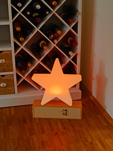 8 seasons design LED-Dekoleuchte Shining Star (RGB), verschiedene Größen