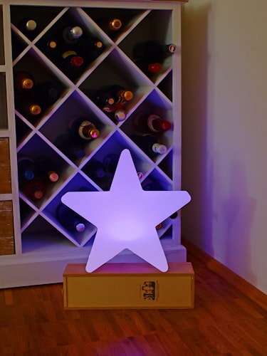 8 seasons design LED-Dekoleuchte Shining Star (RGB), verschiedene Größen