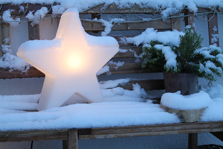 8 seasons design LED-Dekoleuchte Shining Star (WW), verschiedene Größen und Farben