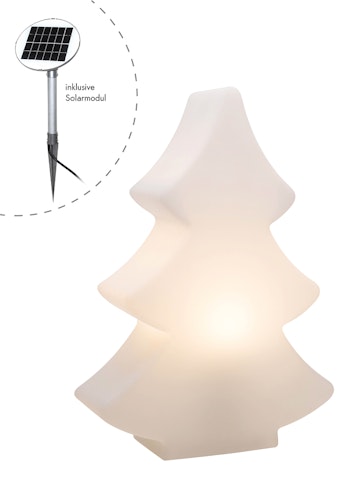 8 seasons design Solar LED-Dekoleuchte Shining Tree 40 cm