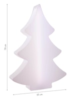8 seasons design LED-Dekoleuchte Shining Tree (RGB), verschiedene Größen