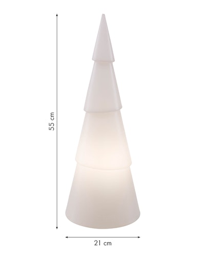 8 seasons design LED-Dekoleuchte Shining Tree rund (RGB), verschiedene Größen