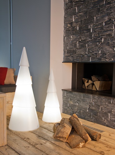 8 seasons design LED-Dekoleuchte Shining Tree rund (WW), verschiedene Größen