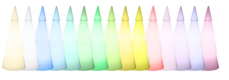 8 seasons design LED-Dekoleuchte Shining Tree rund (RGB), verschiedene Größen