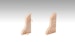 RESTPOSTEN MEISTER Endkappen Fußleiste Profil 1MK (je 1 Stk. L|R / VPE) Buche 2011Bild