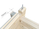 Vorschaubild Palmako Ferienhaus Cecilia 14,2 m² Slide Plus - 70 mm