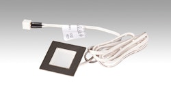 RESTPOSTEN MEISTER LED-Einbauleuchte FLAT mini 2er-Set Edelstahl 238