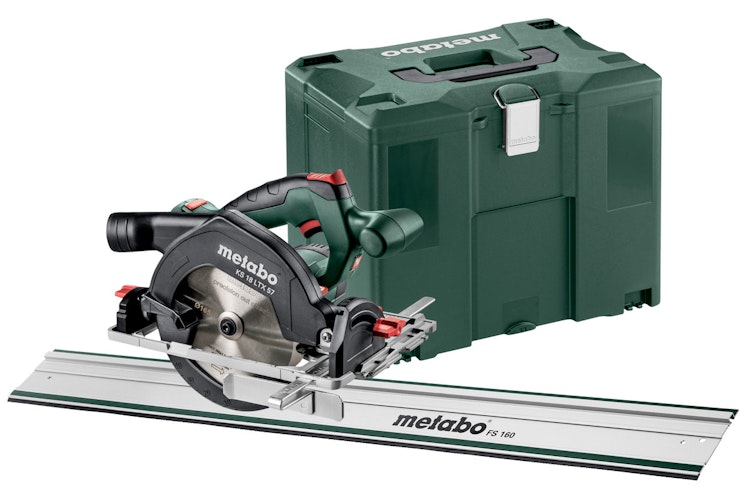 Metabo Akku-Handkreissäge KS 18 LTX 57 FS Set