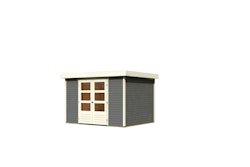 Karibu Woodfeeling Gartenhaus Askola 2/3/3,5/4/5/6 - 19 mm inkl. gratis Innenraum-Pflegebox im Wert von 99€