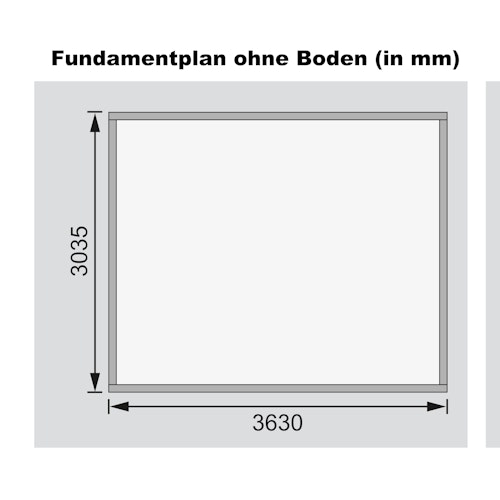 Karibu Woodfeeling Gartenhaus Northeim 4 - 38 mm inkl. gratis Innenraum-Pflegebox im Wert von 99€ Bild