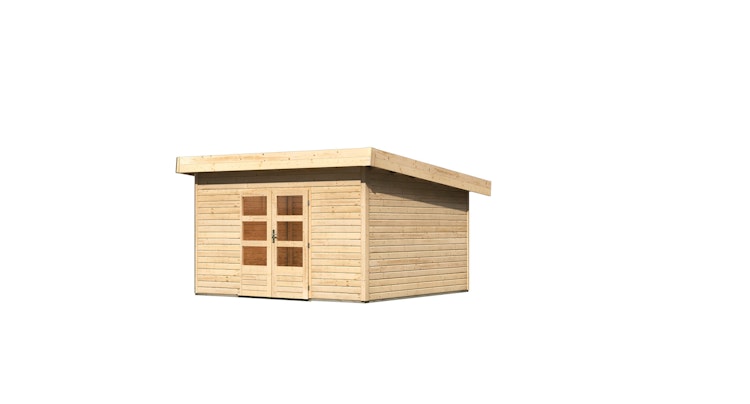 Karibu Woodfeeling Gartenhaus Northeim 5 - 38 mm inkl. gratis Innenraum-Pflegebox im Wert von 99€