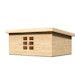 Karibu Woodfeeling Gartenhaus Northeim 6 - 38 mm inkl. gratis Innenraum-Pflegebox im Wert von 99€Bild