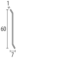 Parkettfreund PF 917 AE Sockelleisten 90° Außenecken 150x150x60 mm, 15 mm mit glatter Oberfläche F8G matt gebürstet