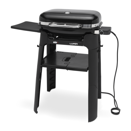 Weber Elektrogrill LUMIN mit Stand - Black