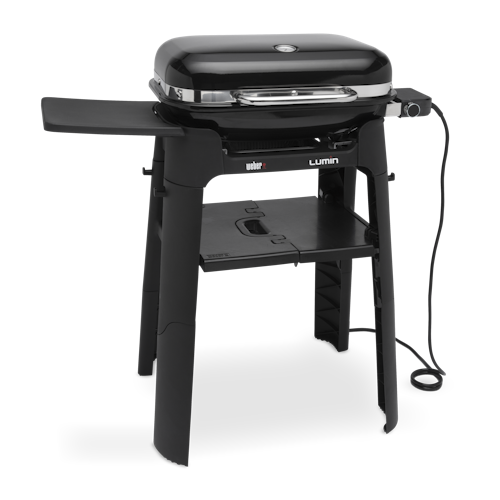 Weber Elektrogrill LUMIN mit Stand - Black