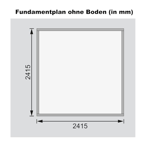 Karibu Woodfeeling Gartenhaus Amberg 2/3/4/5 terragrau - 19 mm inkl. gratis Innenraum-Pflegebox im Wert von 99€