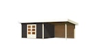 Vorschaubild Karibu Woodfeeling Gartenhaus Northeim 4 inkl. 300 cm Schleppdach und Rückwand
