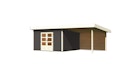Vorschaubild Karibu Woodfeeling Gartenhaus Northeim 5 inkl. 300 cm Schleppdach und Rückwand