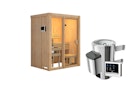 Vorschaubild Karibu Sauna Avari 1 Superior mit Fronteinstieg 68 mm - 230 Volt Plug & Play