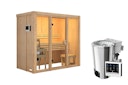 Vorschaubild Karibu Sauna Avari 2 Superior mit Fronteinstieg 68 mm - 230 Volt Plug & Play