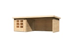 Vorschaubild Karibu Woodfeeling Gartenhaus Bastrup 4 naturbelassen - 28 mm