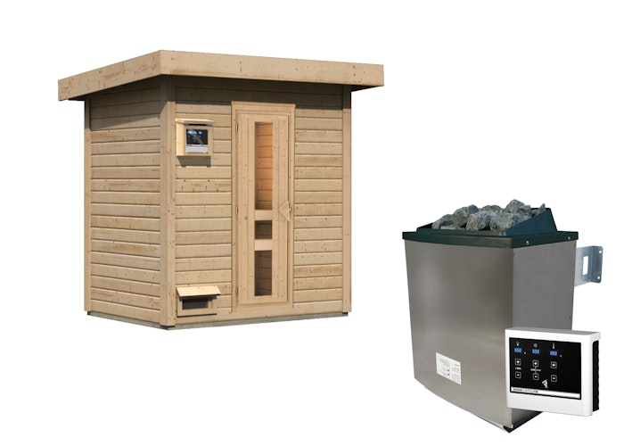 Karibu Gartensauna Saunahaus Hytti 1