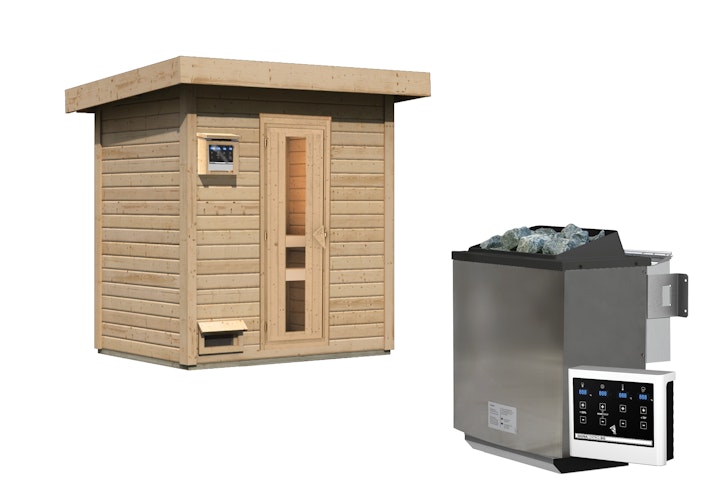 Karibu Gartensauna Saunahaus Hytti 1