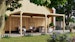 Karibu Pavillon Cubus mit Flachdach inkl. 1 VerlängerungspaketBild