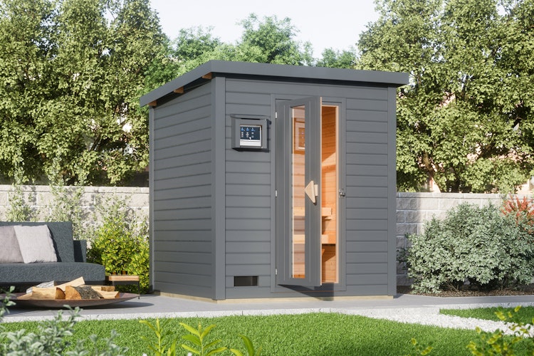 Karibu Gartensauna Saunahaus Hytti 2