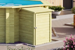 Karibu Technikbox für Pools 19 mm kesseldruckimprägniert