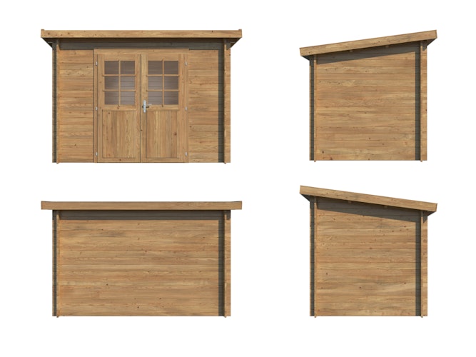 Palmako Gartenhaus Alice 4,7 m² - 28 mm