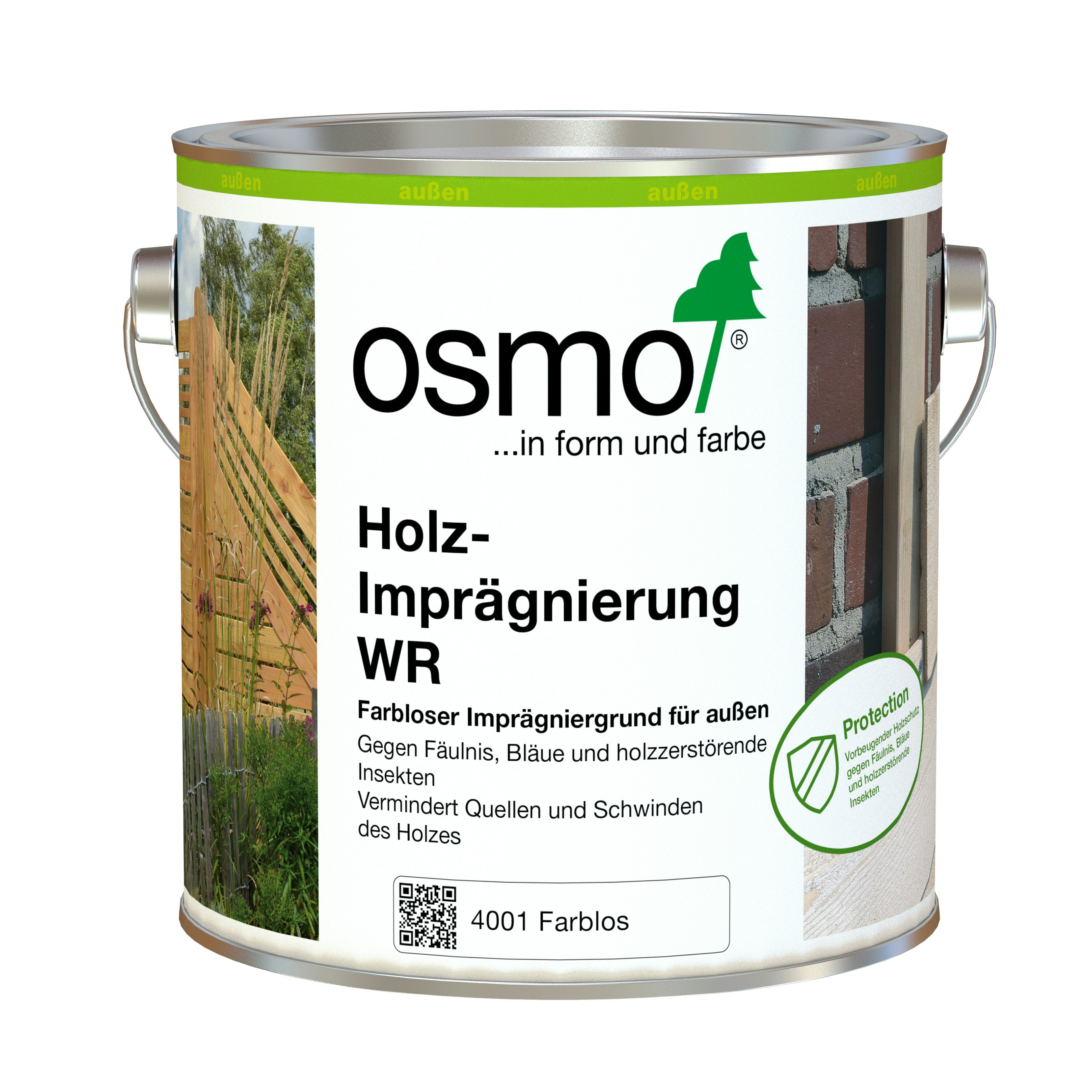 Osmo Holz-Imprägnierung WR 25 Liter für Außenbereich 4001