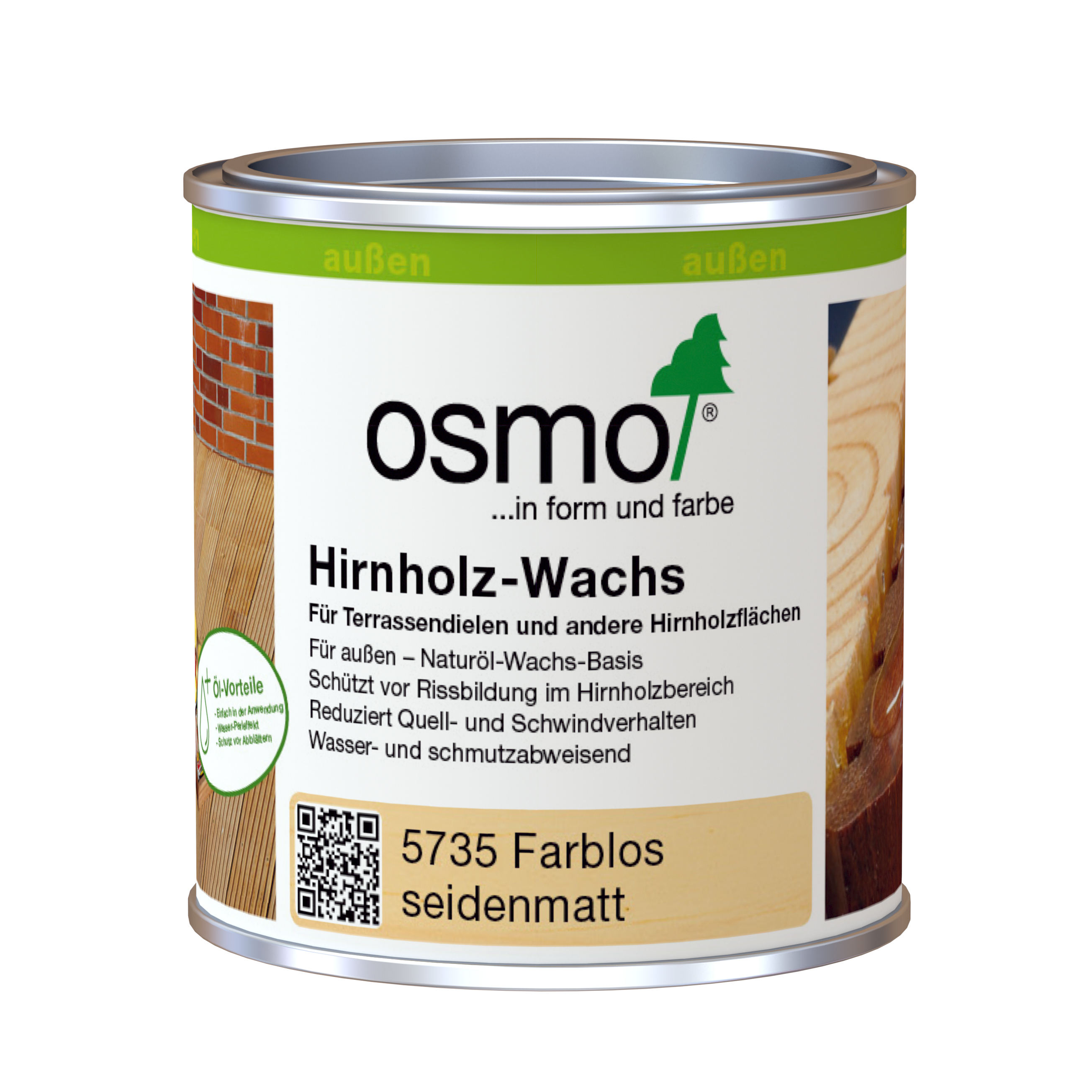 OSMO Hirnholz-Wachs 5735 Farblos