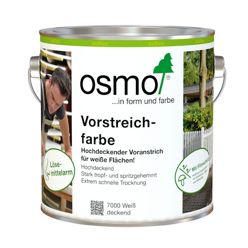 Osmo Vorstreichfarbe weiß deckend 7000 Bild