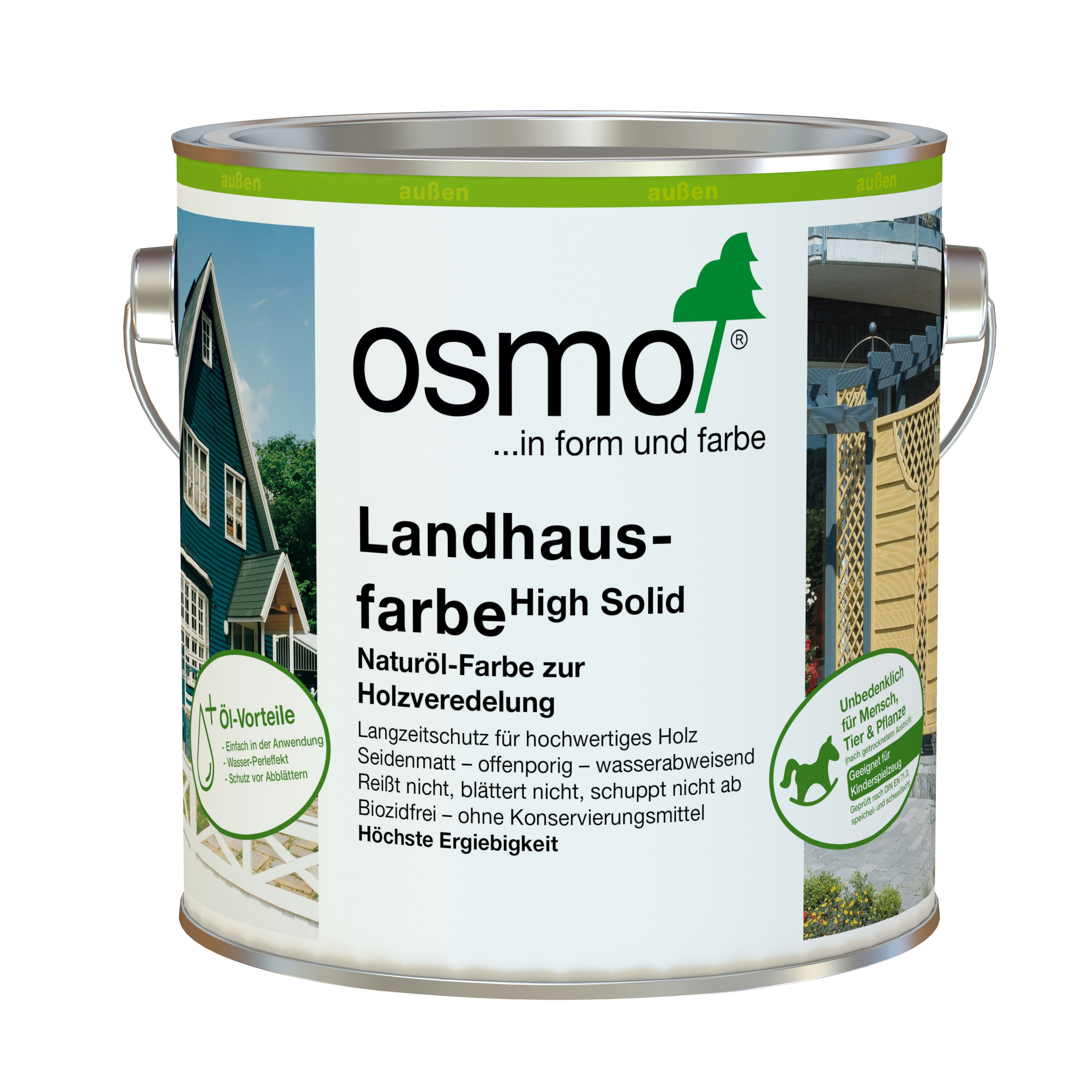 Osmo Landhausfarbe für Außenbereich in Wunschfarbton (Farbmischservice)