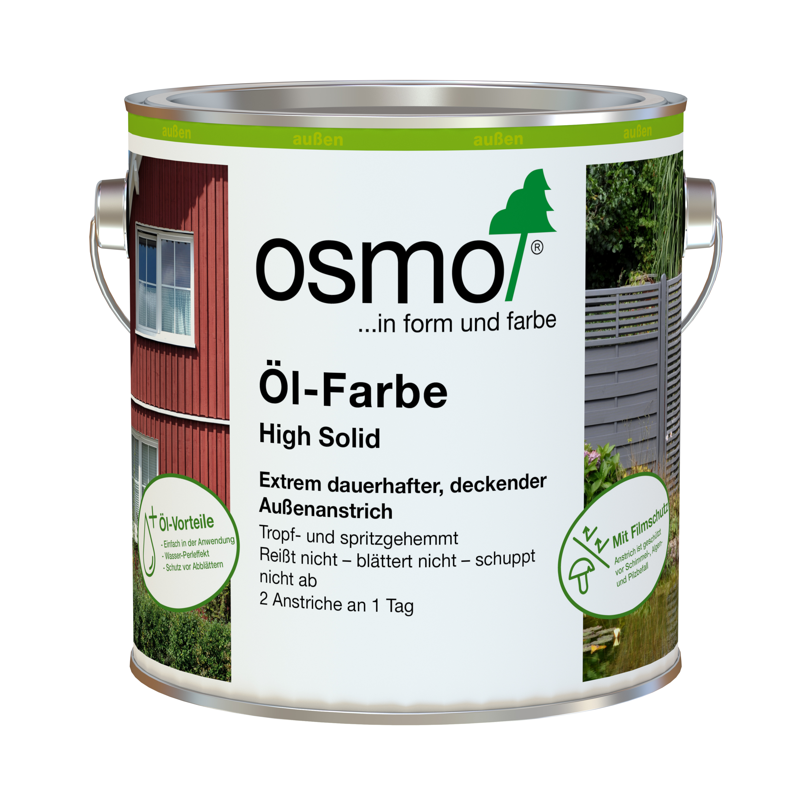 Osmo Öl Farbe für Außenbereich in Wunschfarbton (Farbmischservice)