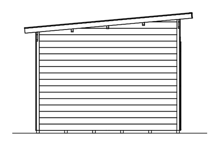 Skan Holz Gartenhaus Flex - 28 mm Bild