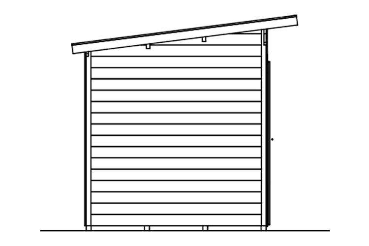 Skan Holz Gartenhaus Solna - 28 mm  Bild