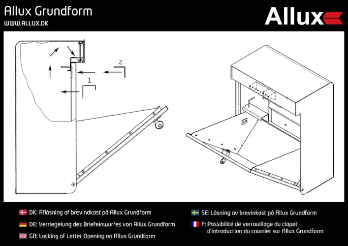 ALLUX Montagefuß 8002 universal