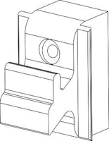 OSMO ALU-CLADDING Befestigungsclip VE100