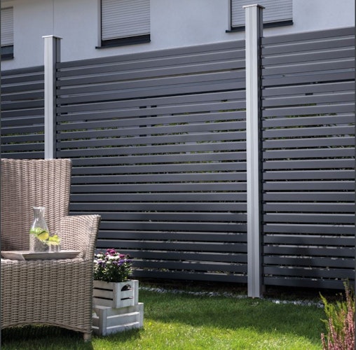 OSMO ALU-Fence RHOMBUS A Erweiterungsset 1800 x 450 mm Bild