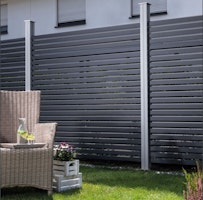 OSMO ALU-Fence RHOMBUS A Erweiterungsset 1800 x 450 mm