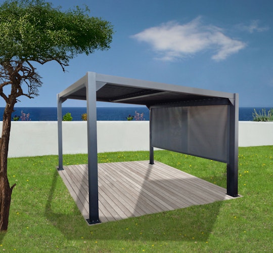 Weka Aluminium Pavillon/Pergola inkl. Lamellendach Bild