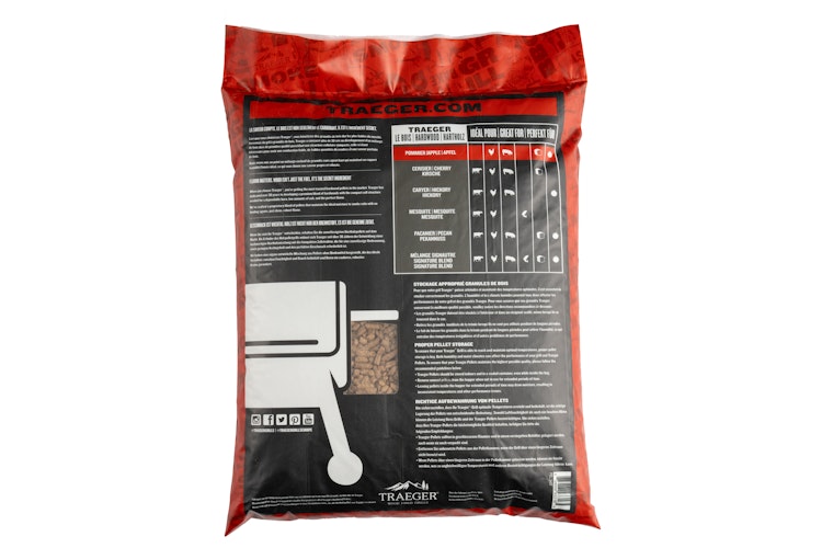 Traeger Hartholz Pellets APFEL, 9 kg Beutel